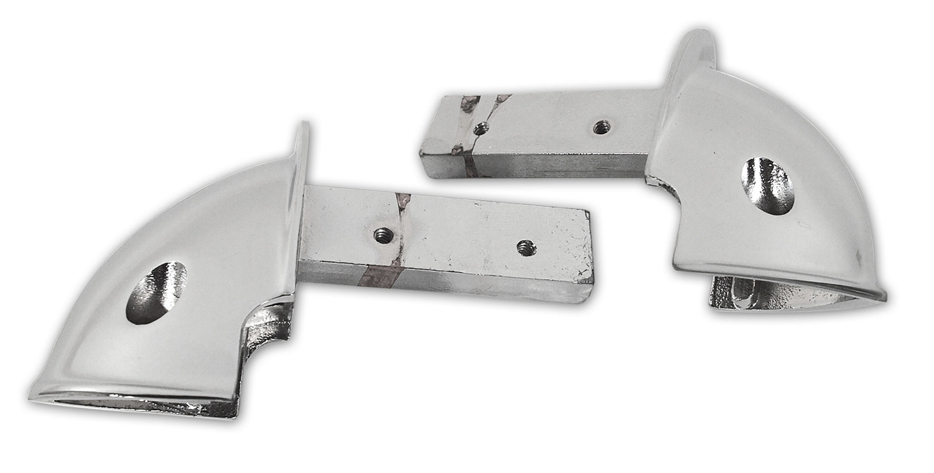 1958-1961 Corvette Armrest Chrome Ends - CA-X2022-Corvette-Store-Online