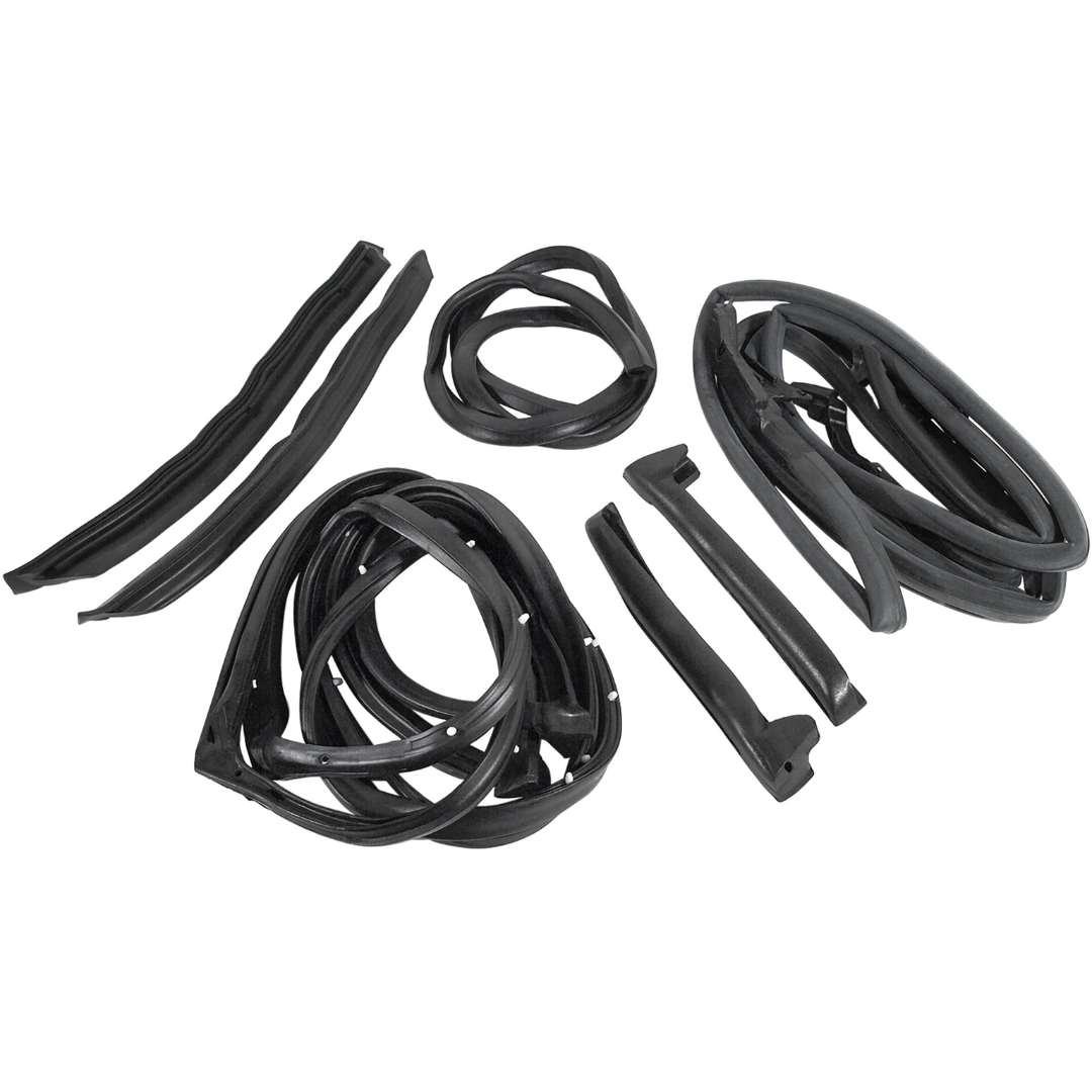 1973-1977 Corvette Weatherstrip Kit - Body Coupe 77E 9Pc - CA