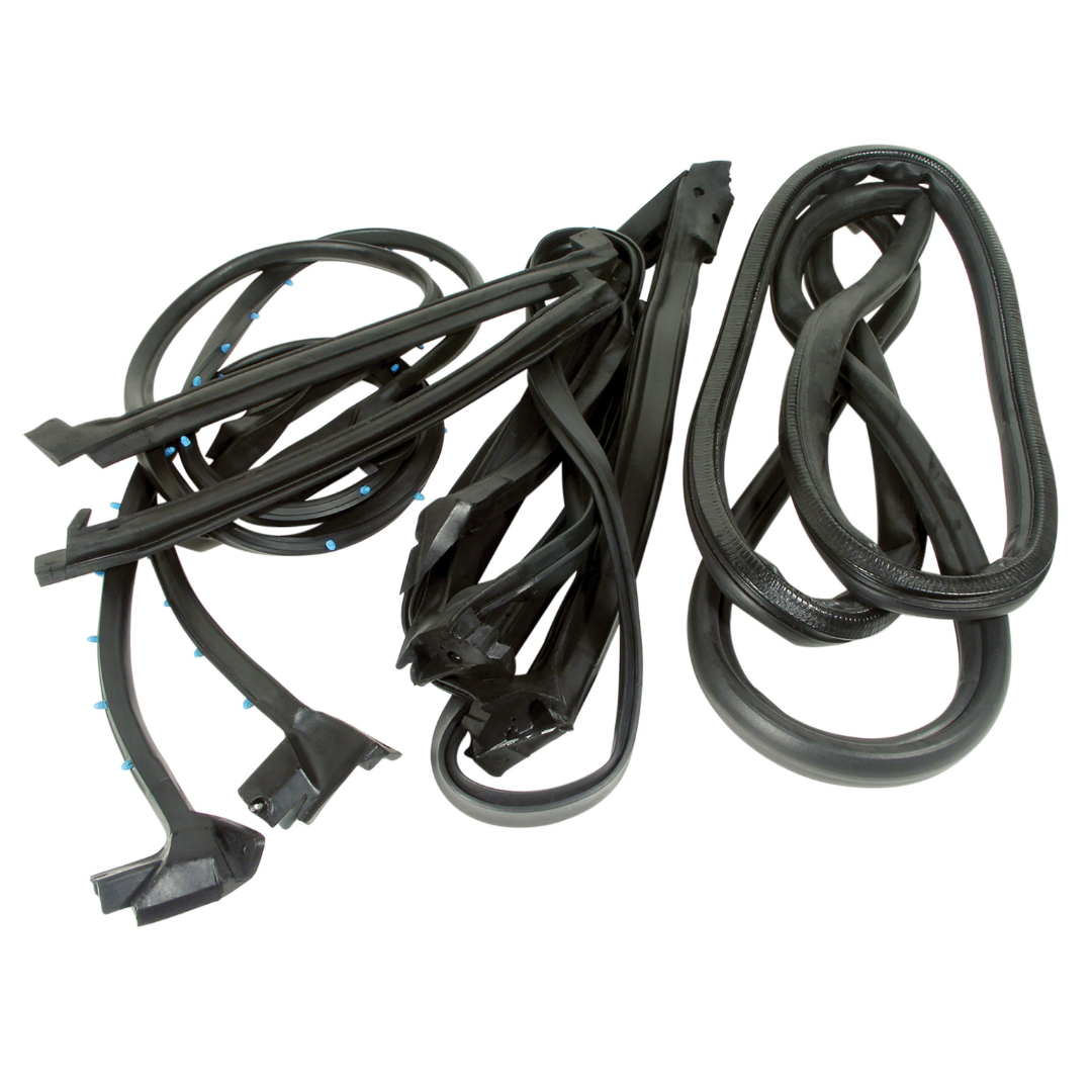 1984-1989 Corvette Weatherstrip Kit - Coupe Body 7Pc - CA