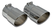 1985-1991 Corvette Exhaust Extensions Angle Cut 4pc Set 100% SS - CA-X2429-Corvette-Store-Online