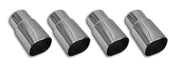 1985-1991 Corvette Exhaust Tips ZR1 Style Chrome 4 Piece Set - CA-X2432-Corvette-Store-Online