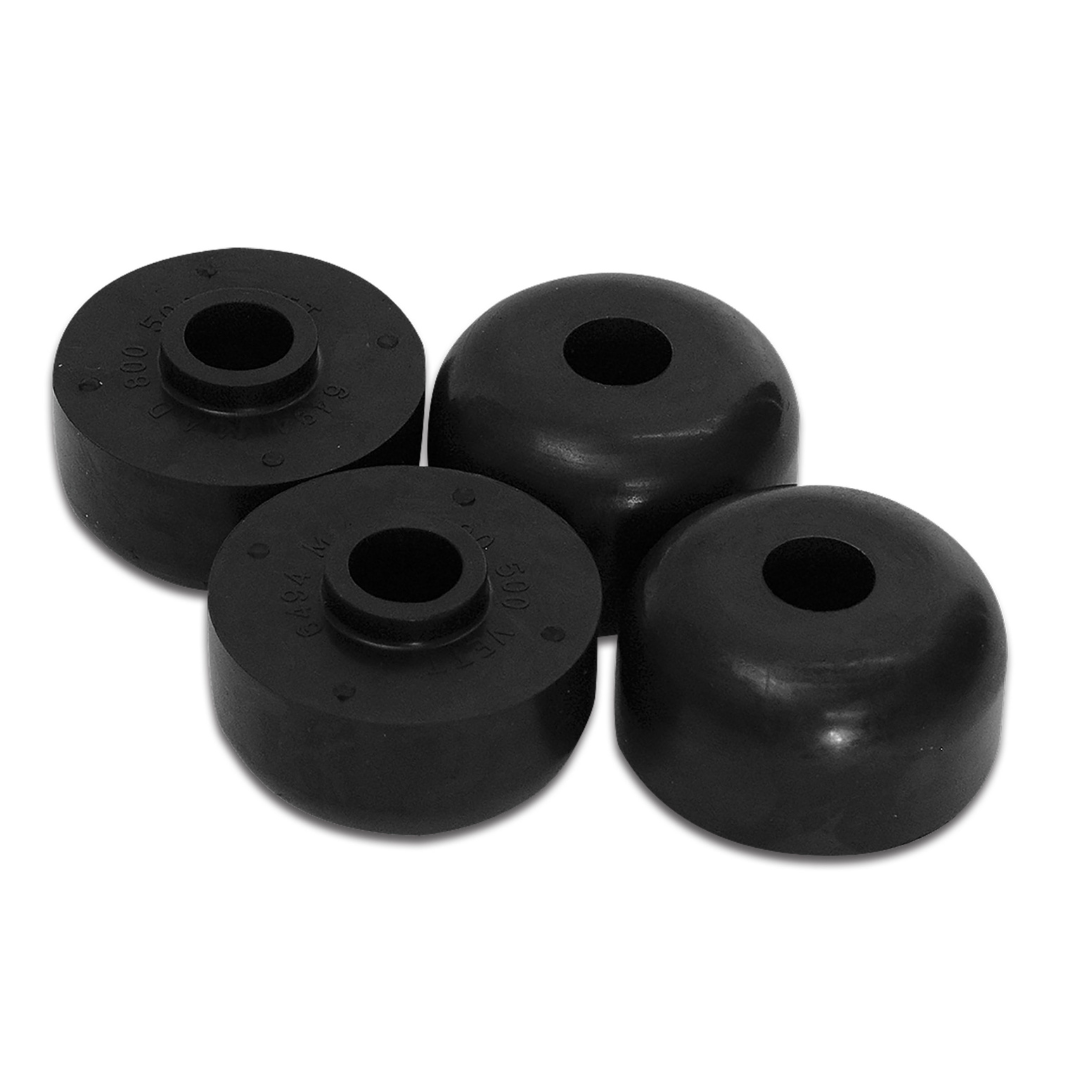 1963-1982 Corvette Rear Spring Mount Cushions. Rubber 4 Piece Set - CA