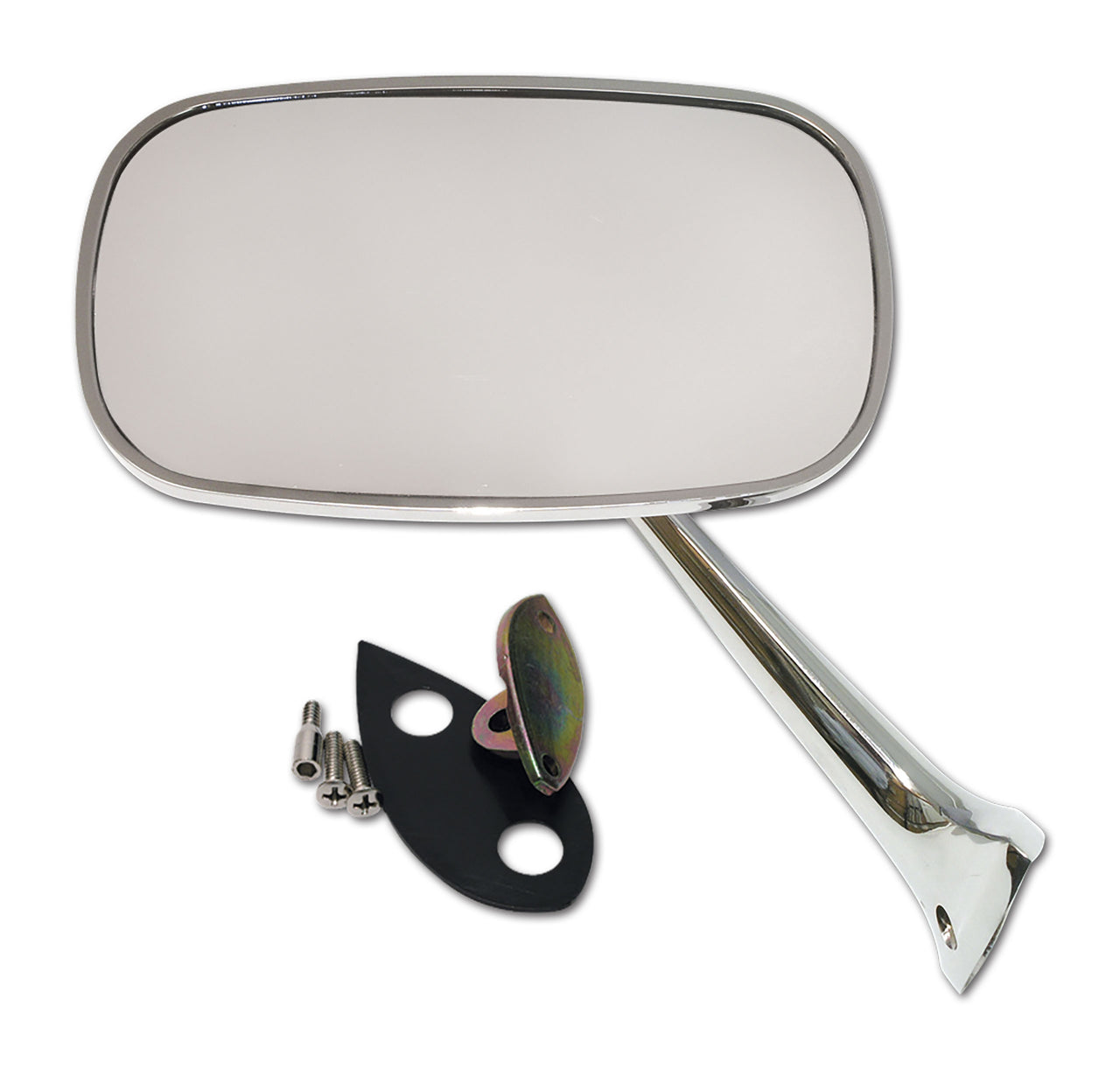1975-1979 Corvette Outside Mirror LH W/Mounting Kit - CA-X2524-Corvette-Store-Online