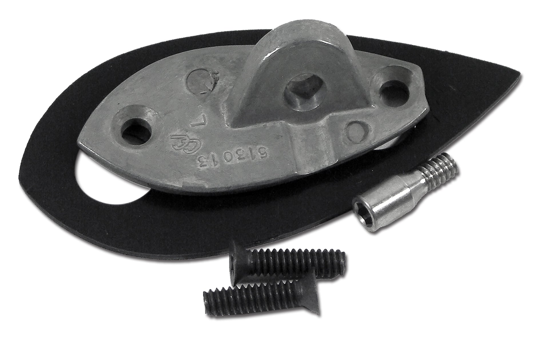 1968-1979 Corvette Outside Mirror Mount Kit. LH - CA-X2526-Corvette-Store-Online