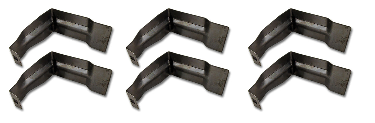 1966-1967 Corvette Rocker Panel Support Bracket 6 Piece Set - CA-X2529-Corvette-Store-Online