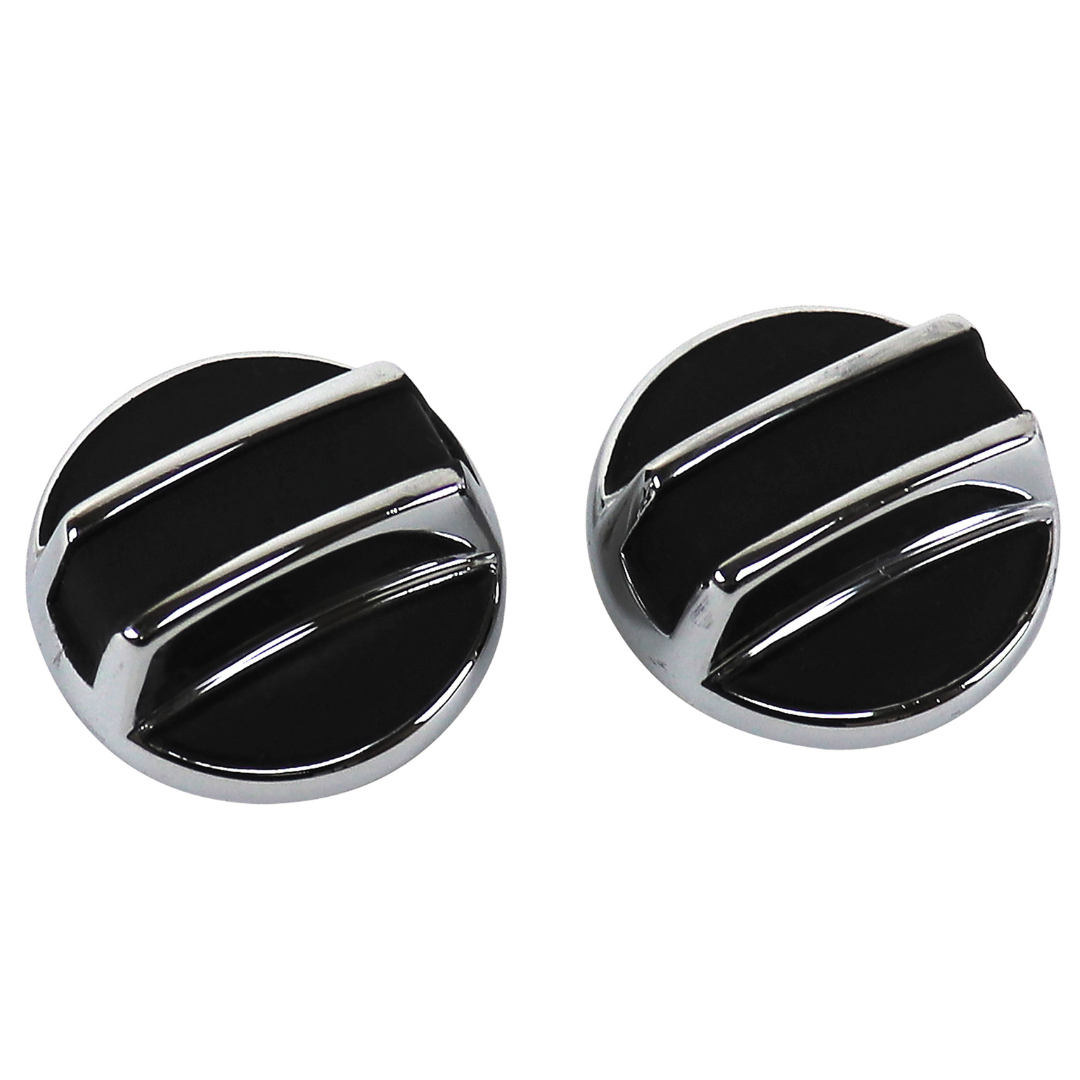 1968-1977 Corvette Door Lock Knobs Inside - Reproduction - CA