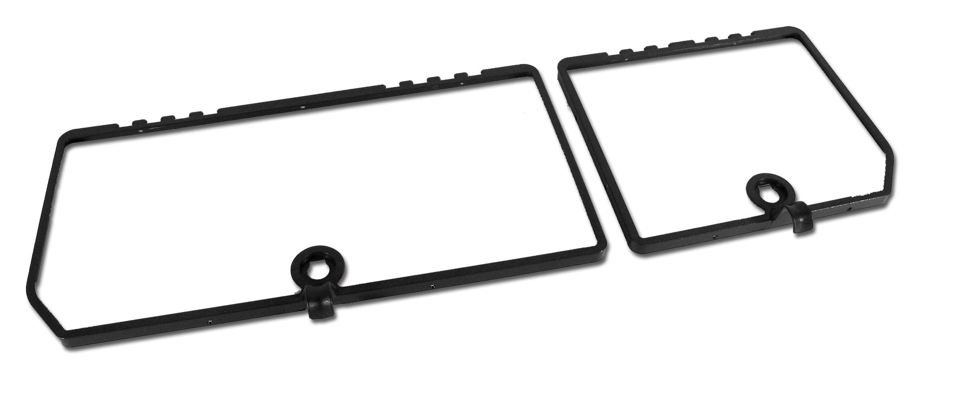 1979-1982 Corvette Rear Compartment Unit Door Frames Unpainted 2 Piece Set - CA-X2649-Corvette-Store-Online