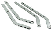 1967-1967 Corvette Seat Side Chrome 4 Piece Set W/O Hardware - Import - CA-X35824-Corvette-Store-Online