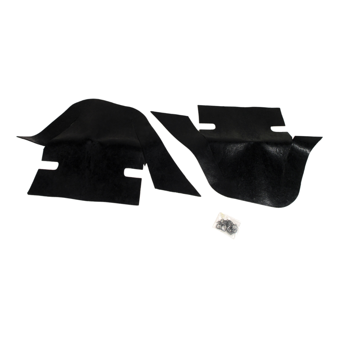 1968 Corvette A-Arm Dust Covers W/Stainless Steel Staples 68E