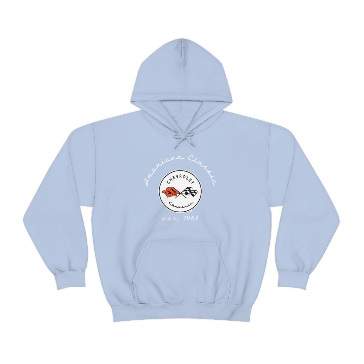 C1 Corvette Heavy Blend Hooded Sweatshirt