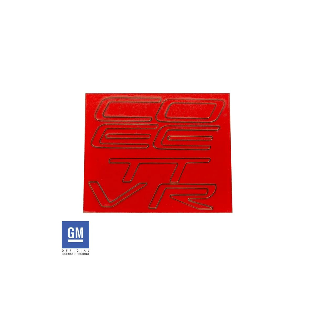 C5 Corvette Acrylic Rear Bumper Letter Kit - CA main image 0