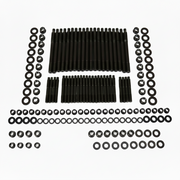 ARP automotive fastener kit with bolts and washers on a white background