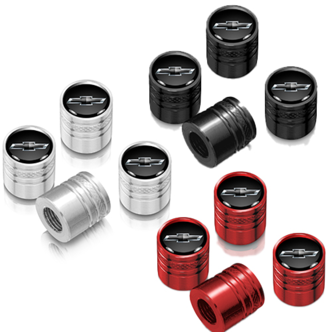 Black Bowtie Valve Stem Caps