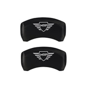 MGP Shield — Digitally Printed, Black - C4 Corvette MGP Brake Caliper Covers