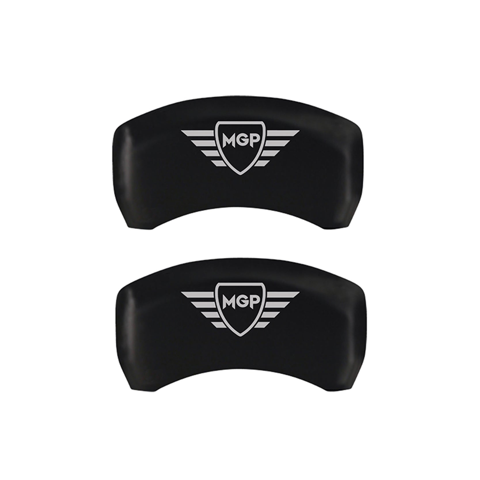 MGP Shield — Digitally Printed, Black - C4 Corvette MGP Brake Caliper Covers
