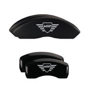 MGP Engraved, Black - C8 Corvette 4-Piece MGP Brake Caliper Covers