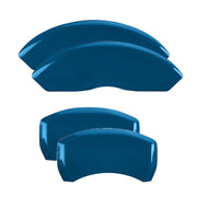 Classic No Engraving, Blue - C8 Corvette 4-Piece MGP Brake Caliper Covers
