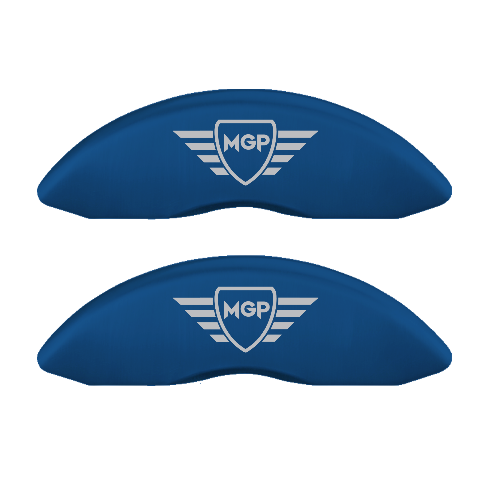MGP Engraved, Blue - C8 Corvette 4-Piece MGP Brake Caliper Covers