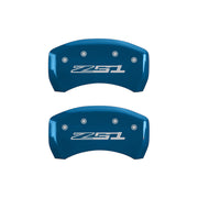 Z51 2015 Style 2, Blue - C8 Corvette 6-Piece MGP Brake Caliper Covers
