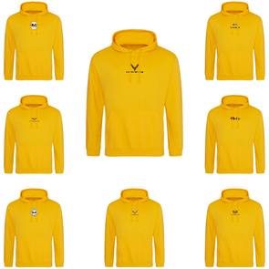 Corvette Embroidered Hoodie - Gold