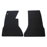 1956-1962 C1 Corvette Lloyd front floor mats - Black No Logo