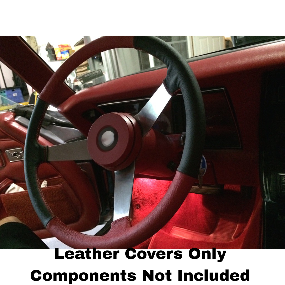 C3 1977-82 Chevrolet Corvette Custom Steering Wheel Reupholstery Kit