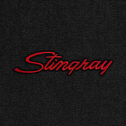 Lloyd Stingray Script Red - C3 Corvette floor mat emblem