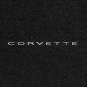 Lloyd Corvette Word Silver 1968-73 - C3 Corvette floor mat emblem
