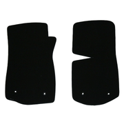 1968-1982 C3 Corvette Lloyd front floor mats - Black No Logo