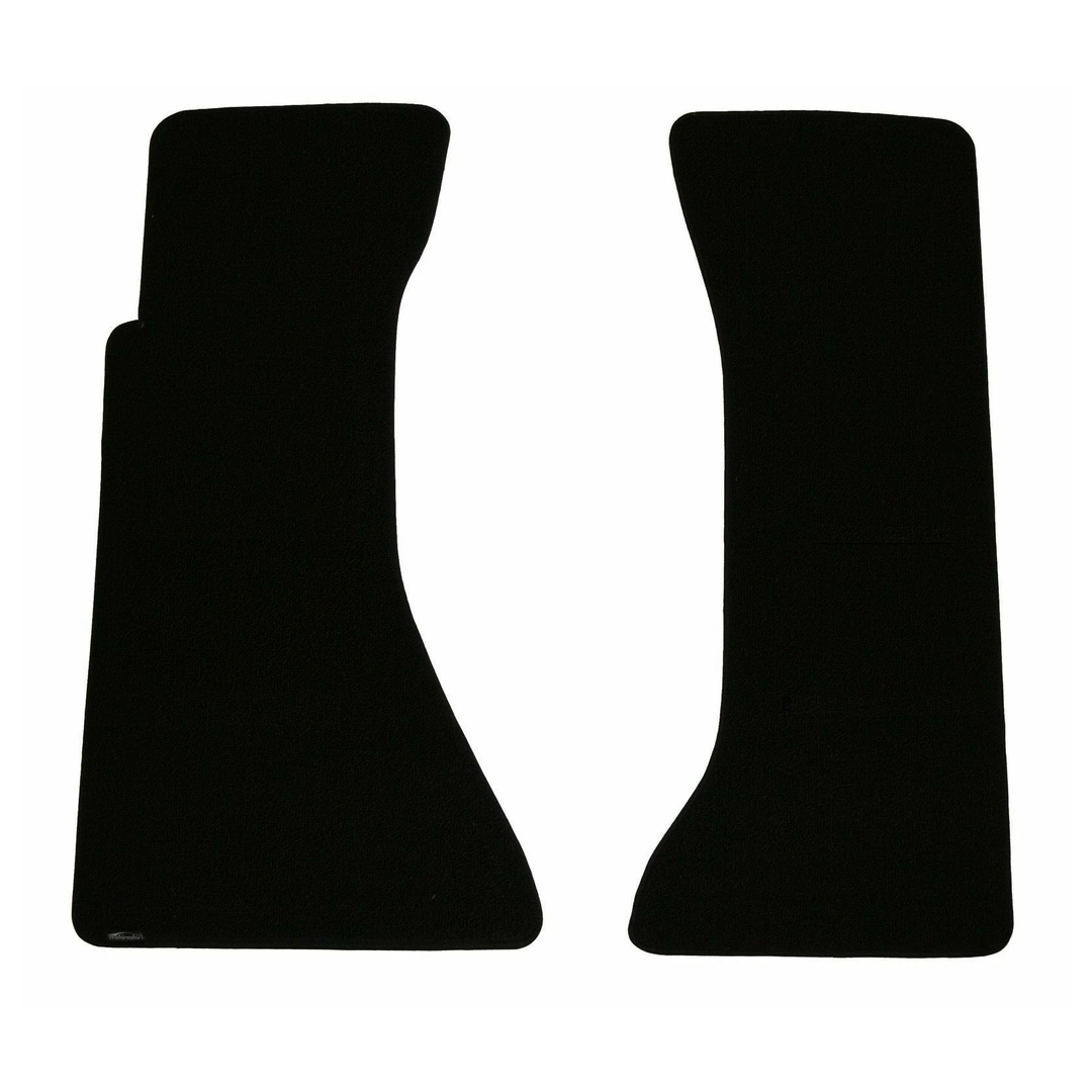 1991-1994 C4 Corvette Lloyd front floor mats - Black No Logo