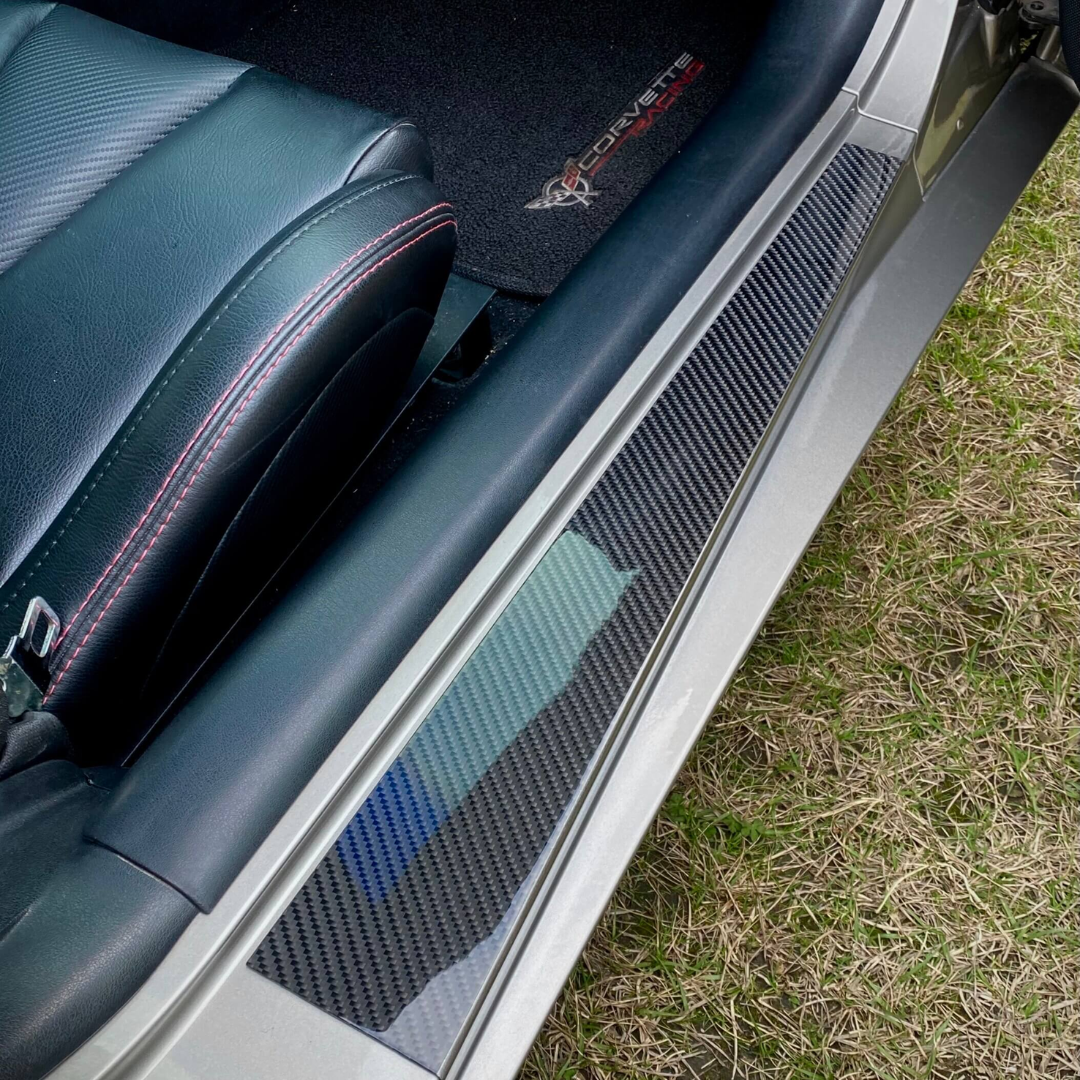 C5 Real Carbon Fiber Sill Plate