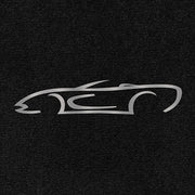 Lloyd C5 Convertible Embroidery - C5 Corvette floor mat emblem