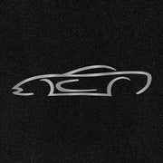 Lloyd C5 Hardtop Embroidery - C5 Corvette floor mat emblem