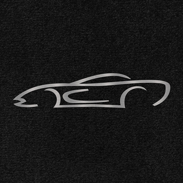 Lloyd C5 Hardtop Embroidery - C5 Corvette floor mat emblem