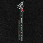 Lloyd Corvette Racing Sideways Combination Logo C5 (1997-04) APP - C5 Corvette floor mat emblem