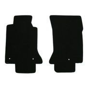 1997-2004 C5 Corvette Lloyd front floor mats - Black No Logo