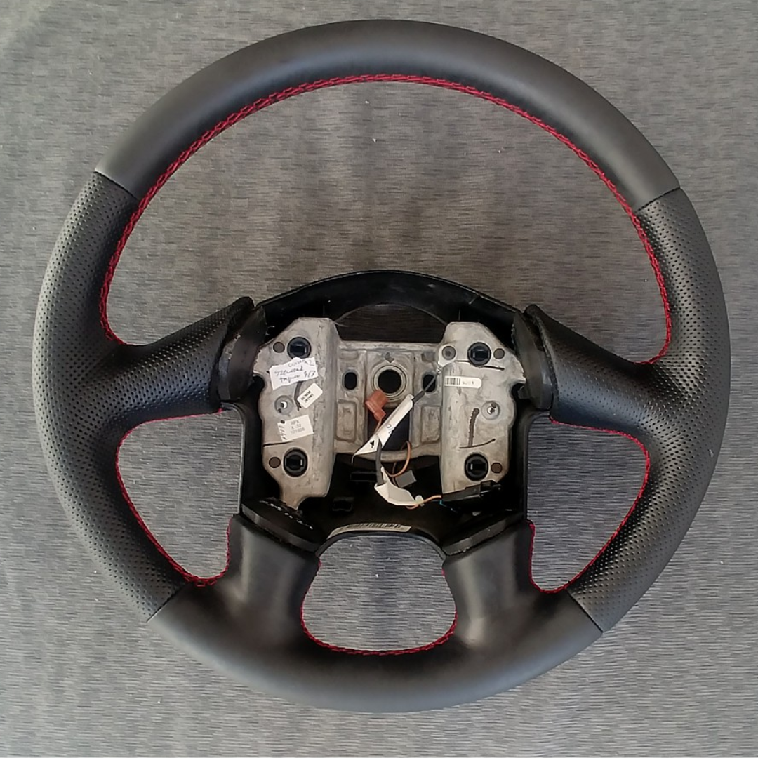 C6 2005 Chevrolet Corvette Steering Wheel Covers - 4 Spoke