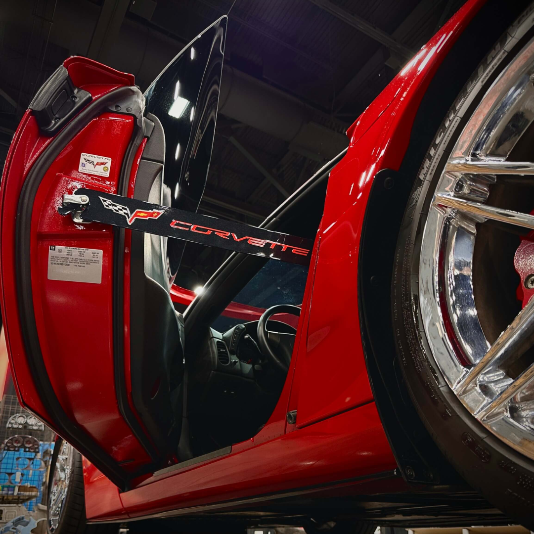 C6 Corvette Aluminum Door Props