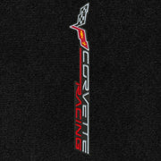 Lloyd Corvette Racing Sideways Combination Logo C6 (2005-On) APP - C6 Corvette floor mat emblem