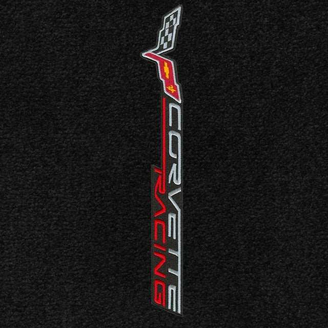 Lloyd Corvette Racing Sideways Combination Logo C6 (2005-On) APP - C6 Corvette floor mat emblem