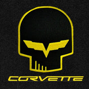 Lloyd Jake & Corvette Letters Yellow App - C6 Corvette floor mat emblem