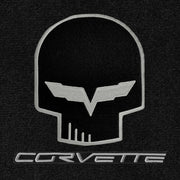 Lloyd Jake & Corvette Letters Silver App - C6 Corvette floor mat emblem