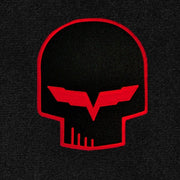 Lloyd Jake Red on Black App - C6 Corvette floor mat emblem