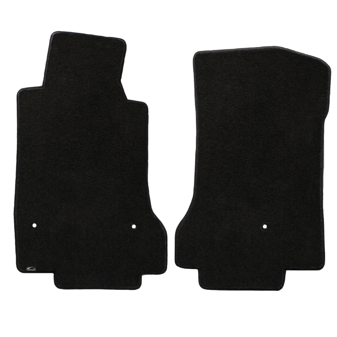 2008-2012 C6 Corvette Lloyd front floor mats - No Logo