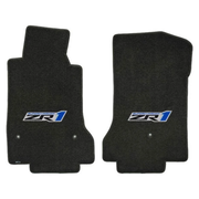 2008-2012 C6 Corvette Lloyd front floor mats - Supercharged ZR1 Logo