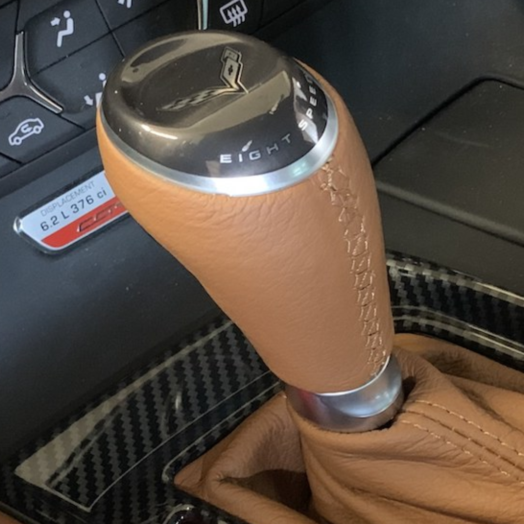 C7 2014-2019 Chevrolet Corvette Shift Knob Covers - Automatic
