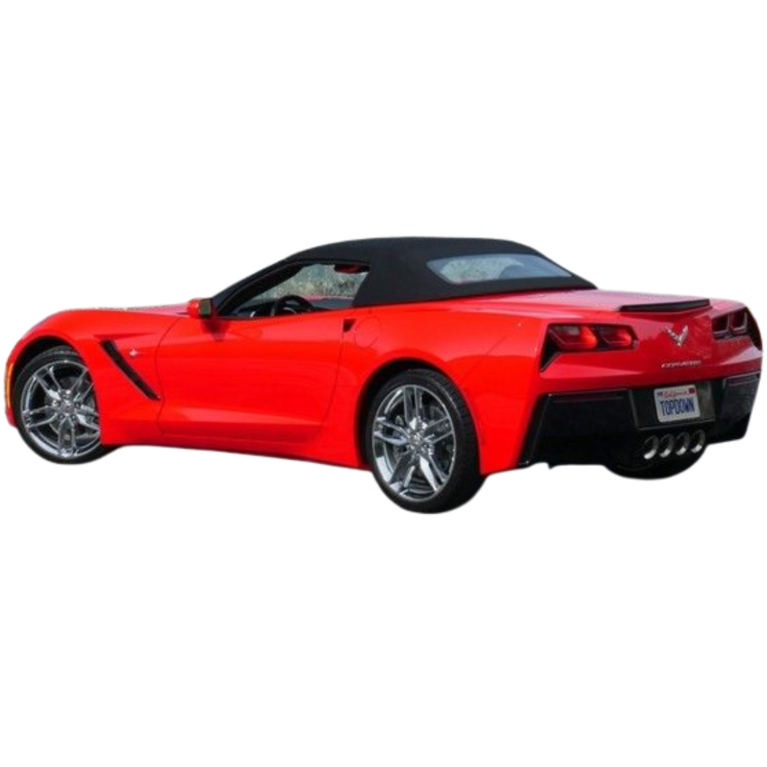 C7 2014-2019 Corvette Cloth Convertible Top with Heated Glass Window