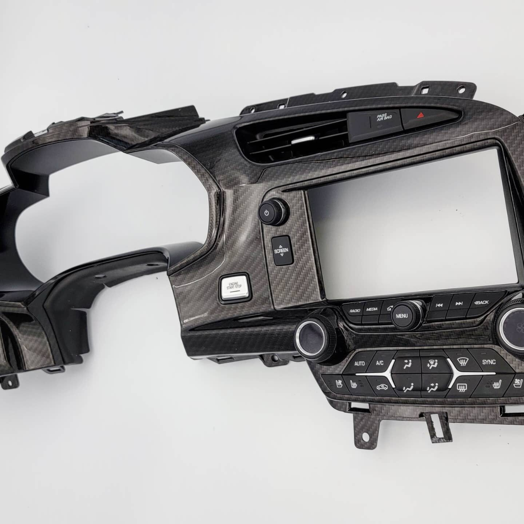 C7 2014-2019 Corvette Dash Cluster Hydro Carbon Fiber