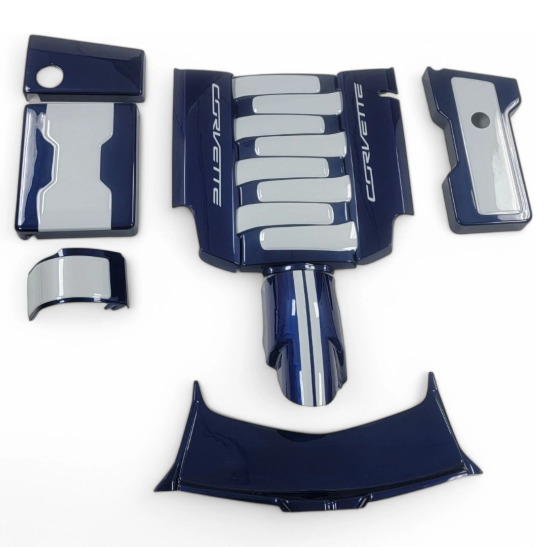 C7 2014-2019 Corvette Engine Dress Up Kit - 9pc Set
