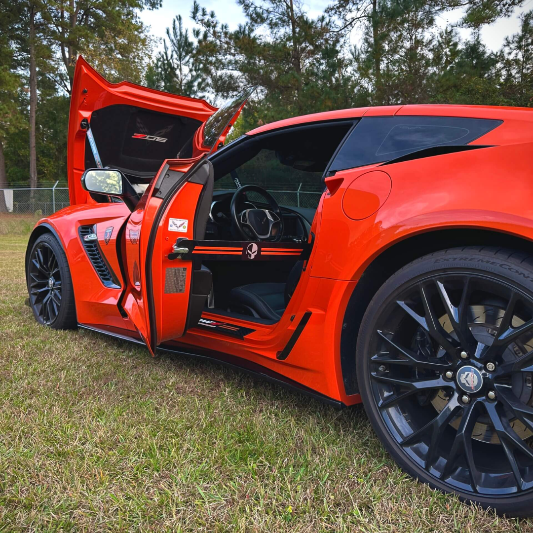 C7 Corvette Aluminum Door Props